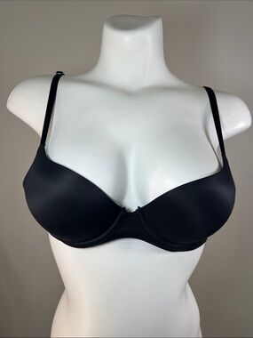 aerie Black Smooth Sunnie Demi Push-Up Bra 34A